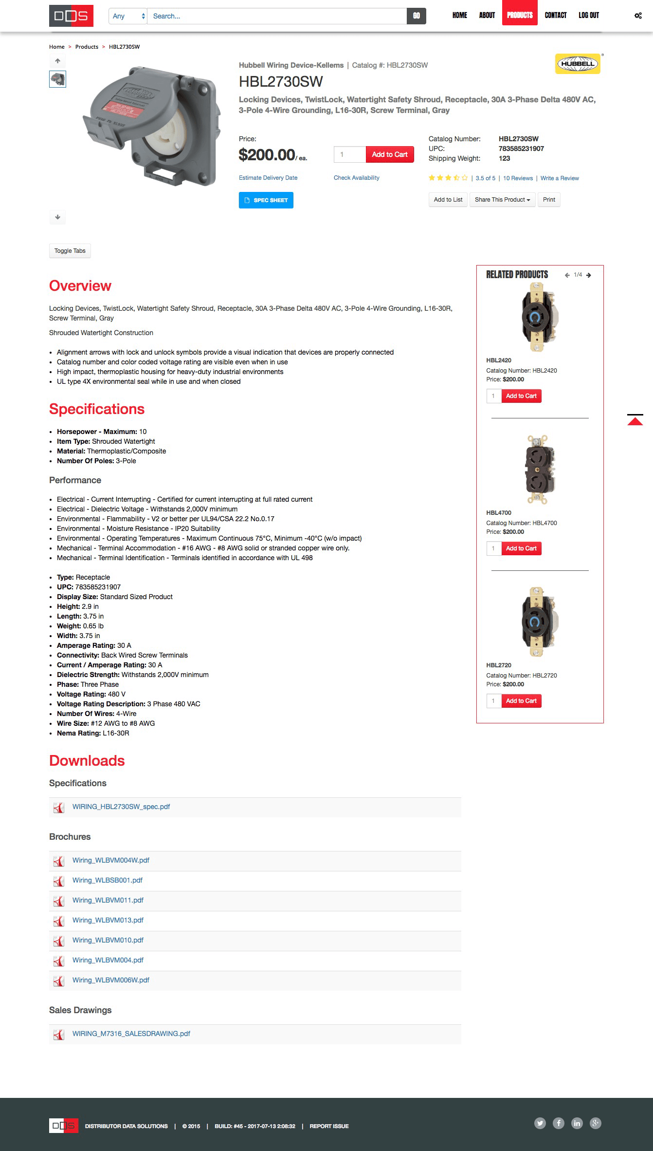 HUBBELL DDS (Distributor Data Solutions)