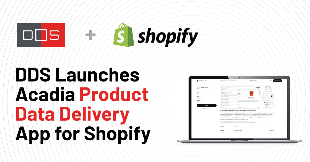 DDS Launches Acadia App for Shopify