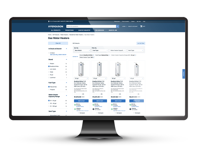 Ferguson - Water Heaters Ferguson - Water Heaters