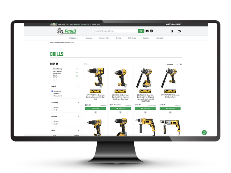 Paul B Zimmerman DEWALT Drills
